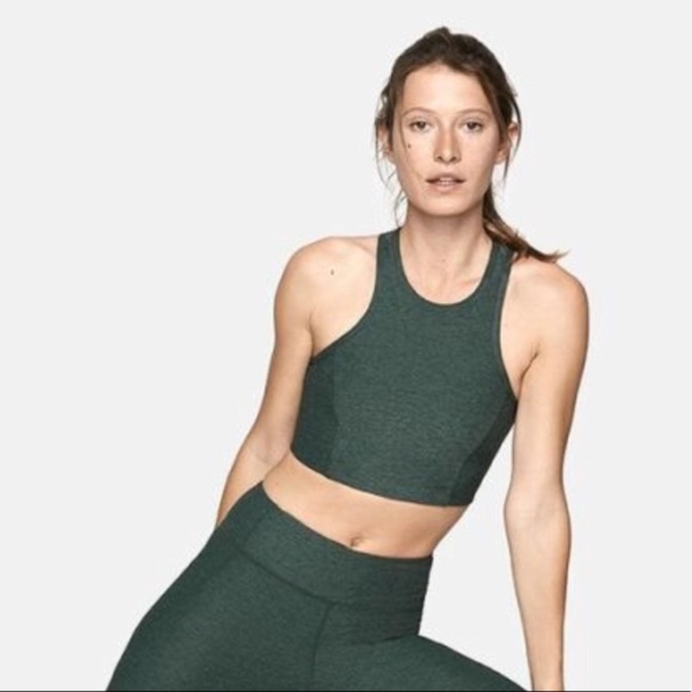 Outdoor Voices Athena Hunter Crop Top sports bra